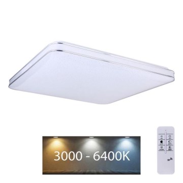 Globo - LED Pritemdomas lubinis šviestuvas LED/48W/230V 3000-6400K + nuotolinio valdymo pultas