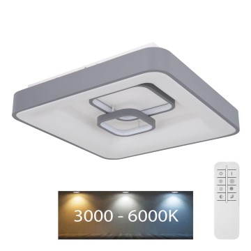 Globo - LED Pritemdomas lubinis šviestuvas LED/50W/230V 3000-6000K + nuotolinio valdymo pultas