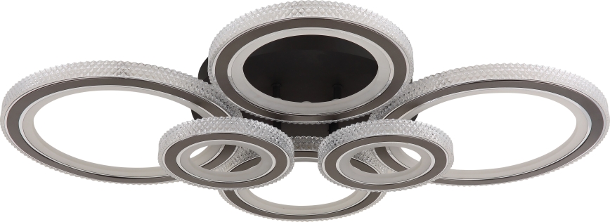 Globo - LED Pritemdomas lubinis šviestuvas LED/60W/230V 2700-6000K 56x78 cm antracitas + nuotolinio valdymo pultas