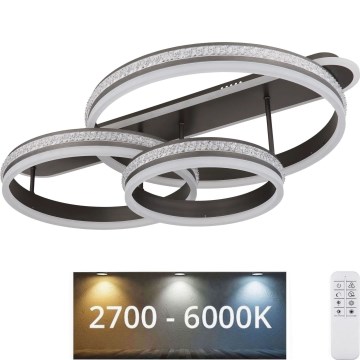 Globo - LED Pritemdomas lubinis šviestuvas LED/75W/230V 2700K-6000K + nuotolinio valdymo pultas