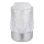 Globo - LED reguliuojama jutiklinė stalinė lempa LED/1W/5V 3000K 1200 mAh sidabrinė
