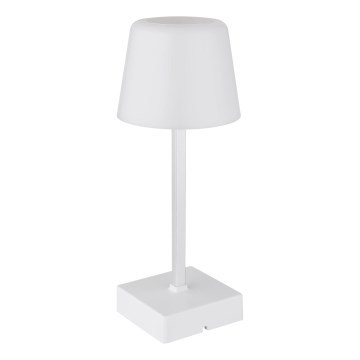 Globo - LED reguliuojama jutiklinė stalinė lempa LED/2W/5V 3000/4500/6500K 800 mAh balta