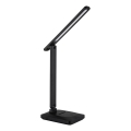 Globo - LED reguliuojama jutiklinė stalinė lempa LED/3W/5V 2800/4000/6500K 1800 mAh juoda