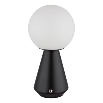 Globo - LED reguliuojama lietimui jautri lauko stalinė lempa LED/1,5W/5V 3000/4500/6500K 1800 mAh IP41 juoda