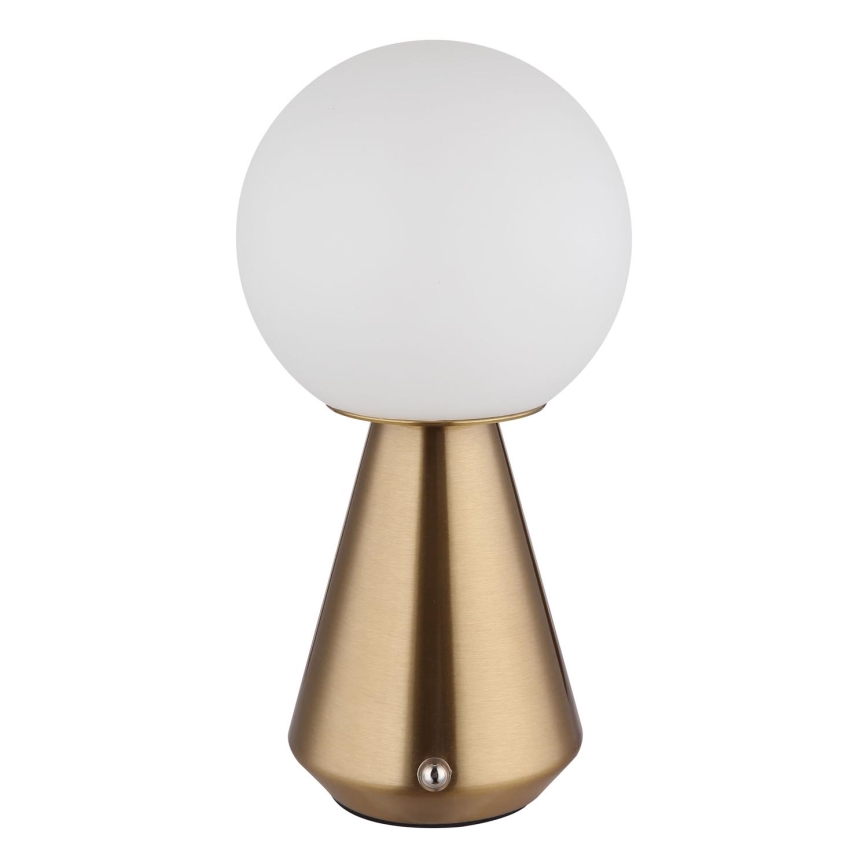 Globo - LED reguliuojama lietimui jautri lauko stalinė lempa LED/1,5W/5V 3000/4500/6500K 1800 mAh IP41 vario spalvos
