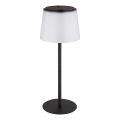 Globo - LED reguliuojama lietimui jautri lauko stalinė lempa LED/1,8W/5V IP44 1800 mAh juoda/balta