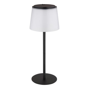 Globo - LED reguliuojama lietimui jautri lauko stalinė lempa LED/1,8W/5V IP44 1800 mAh juoda/balta