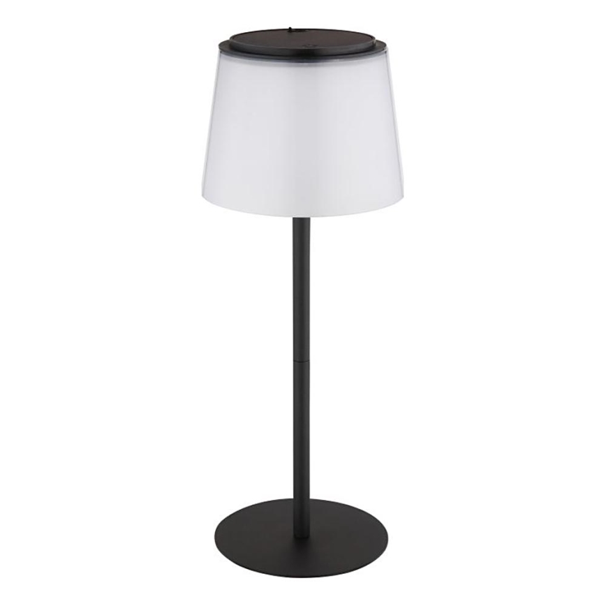 Globo - LED reguliuojama lietimui jautri lauko stalinė lempa LED/1,8W/5V IP44 1800 mAh juoda/balta