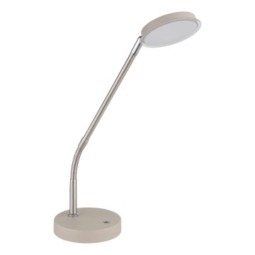 Globo - LED reguliuojamas jutiklinis stalinis šviestuvas LED/6,5W/230V 2700/3350/4000K smėlio spalvos