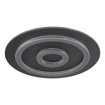 Globo - LED reguliuojamas lubinis šviestuvas LED/40W/230V 3000-6500K skersmuo 45 cm antracitas + su nuotoliniu valdymu