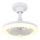 Globo - LED reguliuojamas lubinis ventiliatorius LED/20W/230V 3000-6500K balta + nuotolinis valdymas