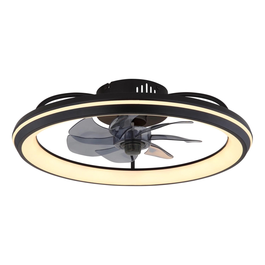 Globo - LED Reguliuojamas lubinis ventiliatorius LED/40W/230V 3000-6500K + nuotolinio valdymo pultas