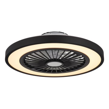 Globo - LED Reguliuojamas lubinis ventiliatorius LED/45W/230V 3000-6500K + nuotolinio valdymo pultas
