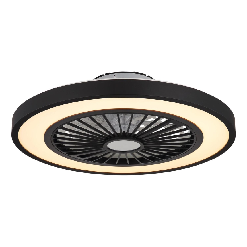 Globo - LED Reguliuojamas lubinis ventiliatorius LED/45W/230V 3000-6500K + nuotolinio valdymo pultas
