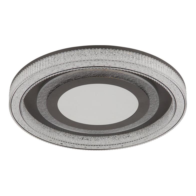 Globo - LED reguliuojamas lubų šviestuvas LED/48W/230V 2700-6000K skersmuo 48 cm antracitas + nuotolinio valdymo pultas