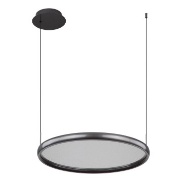 Globo - LED Reguliuojamas pakabinamas sietynas LED/36W/230V 2700-6000K juoda + nuotolinio valdymo pultas
