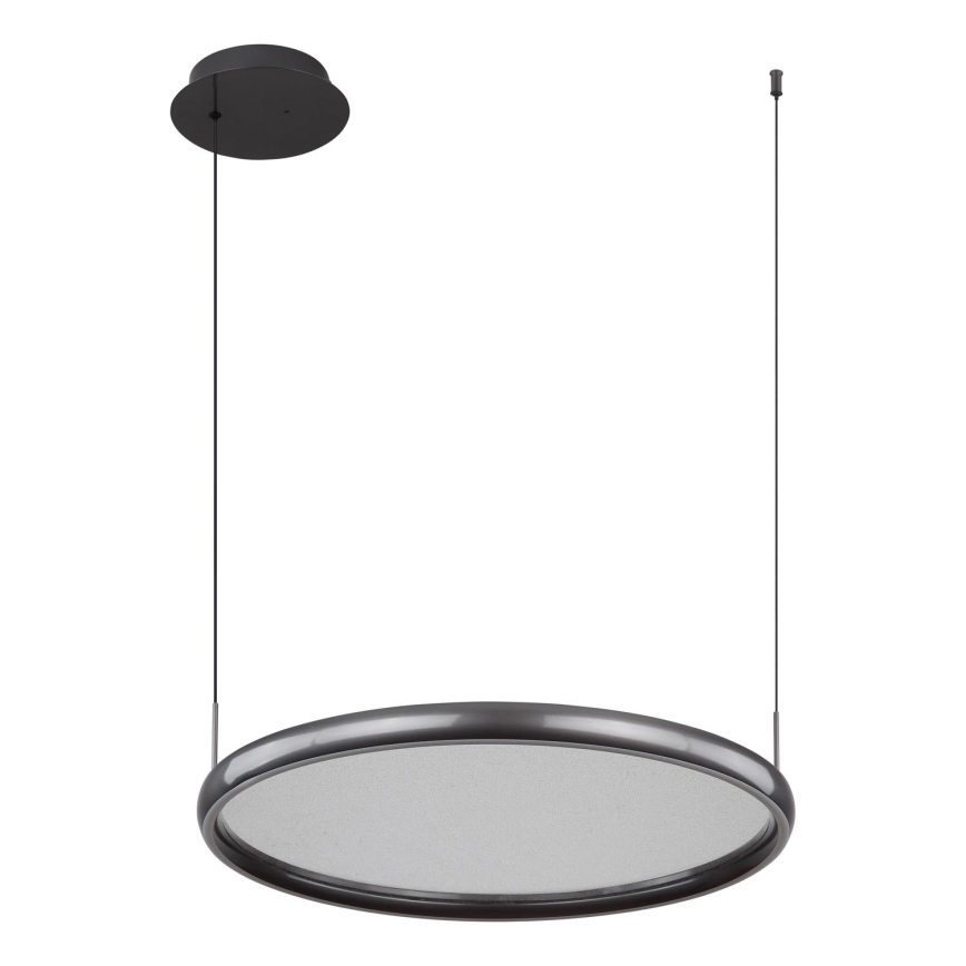 Globo - LED Reguliuojamas pakabinamas sietynas LED/36W/230V 2700-6000K juoda + nuotolinio valdymo pultas