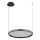 Globo - LED Reguliuojamas pakabinamas sietynas LED/36W/230V 2700-6000K juoda + nuotolinio valdymo pultas