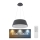 Globo - LED Reguliuojamas pakabinamas sietynas LED/45W/230V 3000-6000K + nuotolinio valdymo pultas