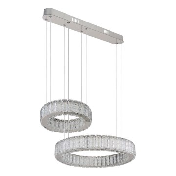 Globo - LED Reguliuojamas pakabinamas sietynas LED/80W/230V 2700-6000K + nuotolinio valdymo pultas