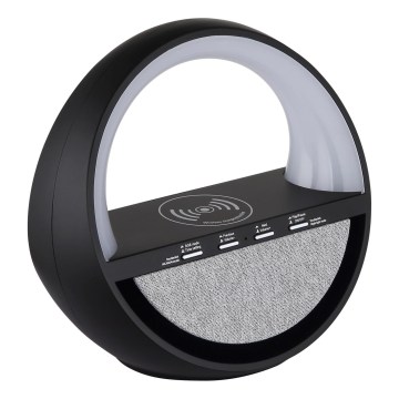 Globo - LED RGB jutiklinė įkraunama stalinė lempa su garsiakalbiu LED/3,5W/5V 1800 mAh