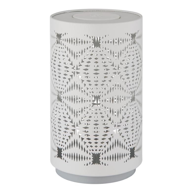 Globo - LED RGB Jutiklinis įkraunamas Stalinis šviestuvas LED/1W/5V 500 mAh balta
