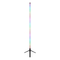 Globo - LED RGB reguliuojama grindų lempa LED/7W/5V + nuotolinio valdymo pultas