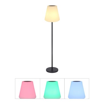 Globo - LED RGB Saulės jutiklinė Toršeras LED/0,1W/3V IP44 + nuotolinio valdymo pultas