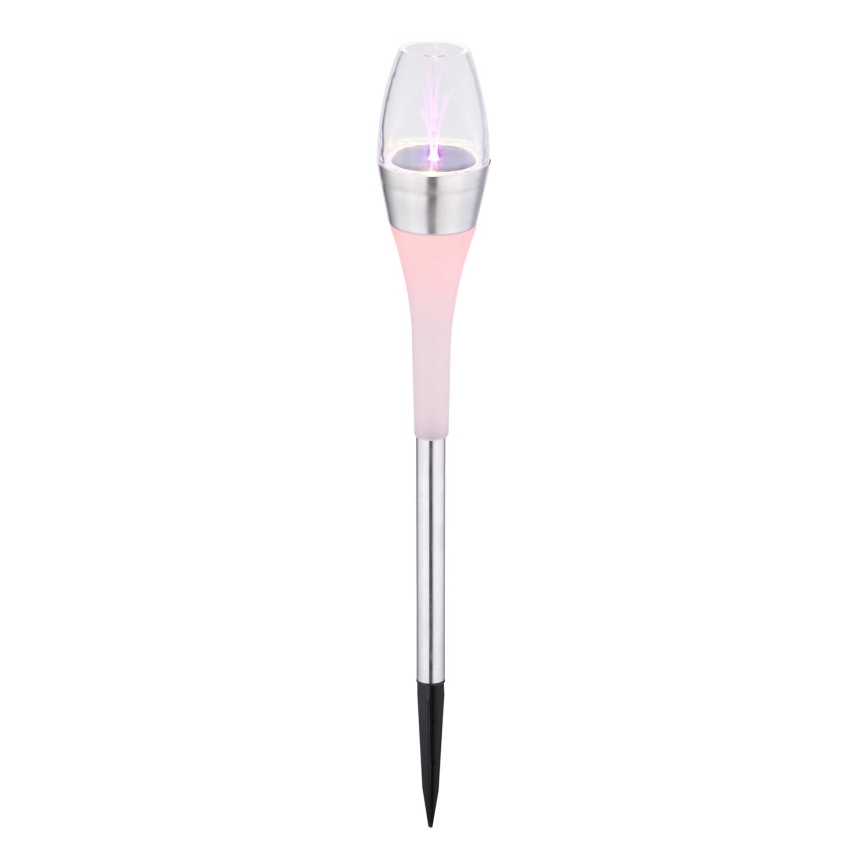 Globo - LED RGB šviestuvas, įkraunamas saulės energija 2xLED/0,06W/3V IP44