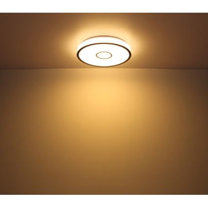 Globo- LED RGB vonios kambario reguliuojamas šviestuvas LED/30W/230V IP44 Wi-Fi Tuya + nuotolinis valdymas