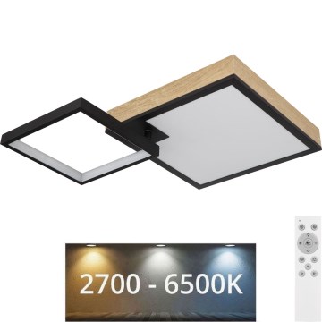 Globo - LED RGBW Pritemdomas šviestuvas LED/21W/230V + LED/3W 2700-6500K + nuotolinio valdymo pultas