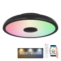 Globo - LED RGBW Pritemdomas vonios šviestuvas su kolonėle  su kolonėle LED/18W/230V 3000-6500K IP44 + nuotolinio valdymo pultas