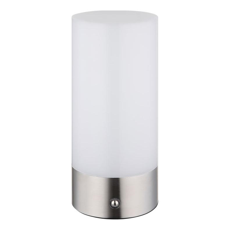 Globo - LED RGBW reguliuojama lietimui jautri lauko stalinė lempa LED/1,8W/5V 1500 mAh IP44 matinio chromo