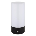 Globo - LED RGBW reguliuojama lietimui jautri lauko stalinė lempa LED/1,8W/5V 1500 mAh juoda