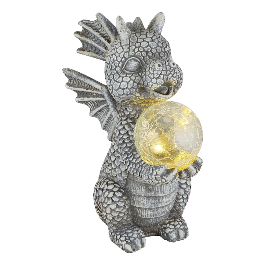 Globo - LED Saulės dekoracija LED/0,02W/3V IP44 drakonas 300 mAh