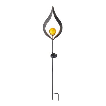 Globo - LED Saulės energijos šviestuvas LED/0,02W/3V 600mAh IP44 bronzos