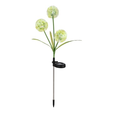 Globo - LED saulės šviestuvas 3xLED/0,06W/3V 5000K IP44 200 mAh geltonas