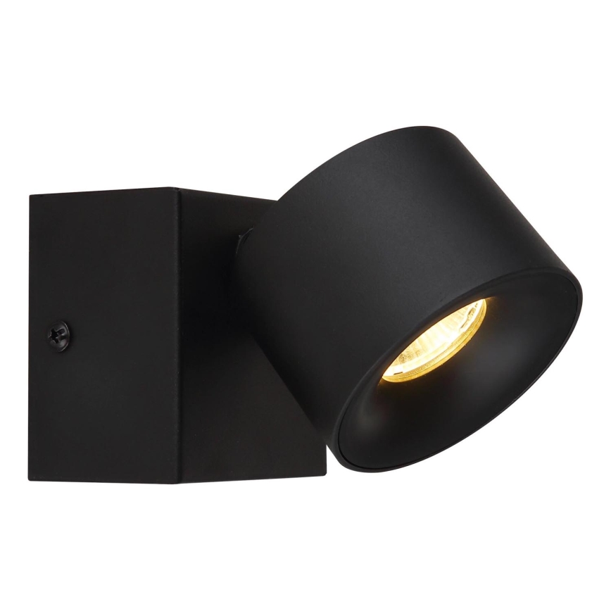 Globo - LED sieninis akcentinis šviestuvas LED/6W/230V juoda