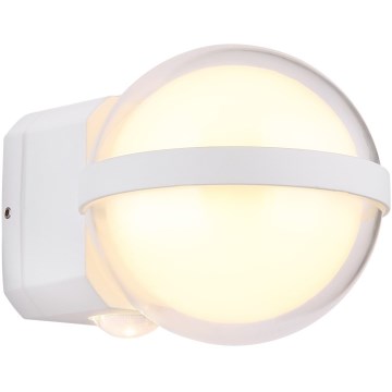 Globo - LED sieninis lauko šviestuvas LED/12W/230V IP54 balta