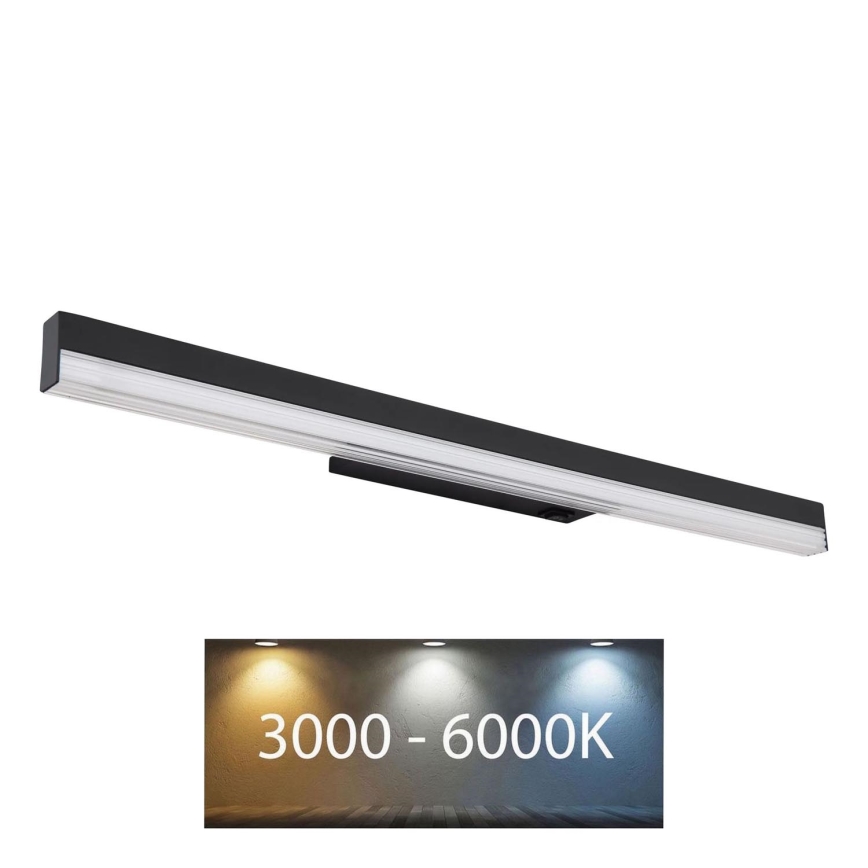 Globo - LED sieninis šviestuvas LED/12W/230V 3000/6000K 60 cm juoda