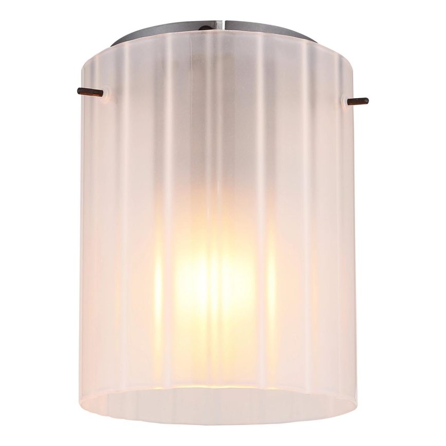 Globo - Lubinis šviestuvas 1xE27/40W/230V diametras 18 cm balta
