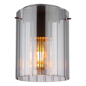 Globo - Lubinis šviestuvas 1xE27/40W/230V diametras 18 cm pilka