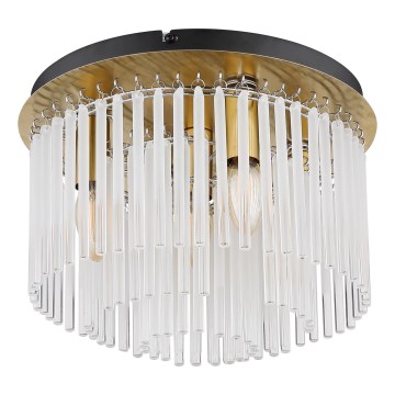 Globo - Lubinis šviestuvas 5xE27/60W/230V diametras 32 cm auksas