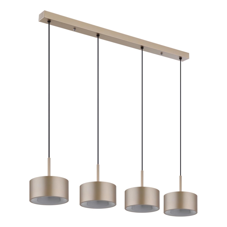 Globo - pakabinama LED liustra ant laido LED/40W/230V 3000K žalvaris