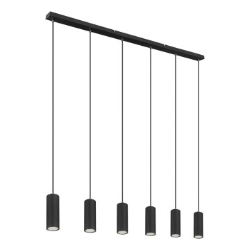 Globo - Pakabinamas liustras ant troselio 6xGU10/35W/230V