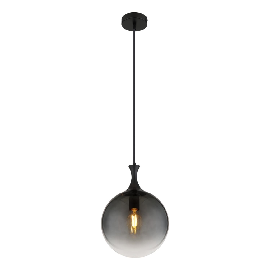 Globo - Pakabinamas sietynas 1xE27/10W/230V diametras 25 cm juoda