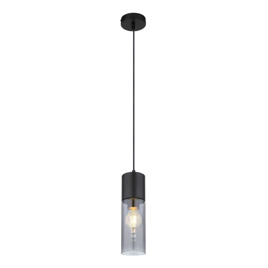 Globo - Pakabinamas sietynas 1xE27/25W/230V diametras 10,5 cm juoda