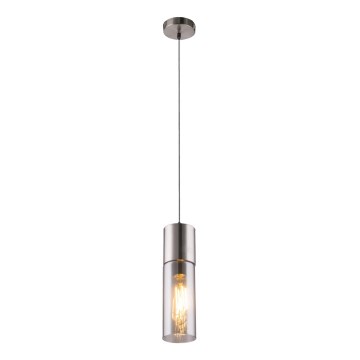 Globo - Pakabinamas sietynas 1xE27/25W/230V diametras 10,5 cm matinis chromas