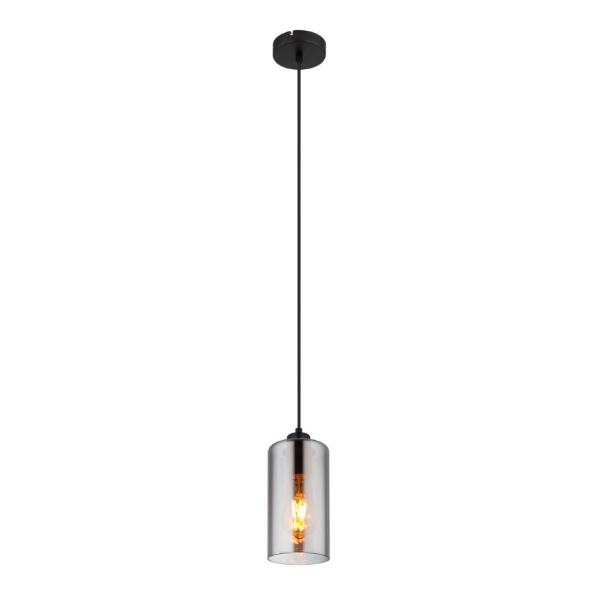 Globo - Pakabinamas sietynas 1xE27/25W/230V diametras 11 cm juoda
