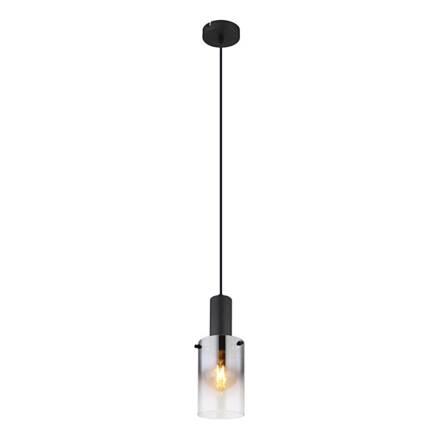 Globo - Pakabinamas sietynas 1xE27/40W/230V diametras 12,5 cm juoda